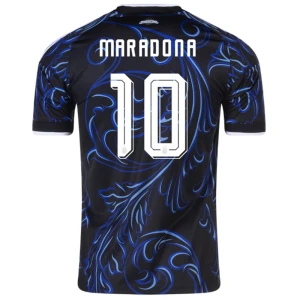 Maglia Calcio Argentina Diego Maradona #10 Mondiali 2026 Trasferta Uomo