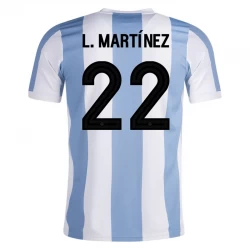 Maglia Calcio Argentina L. Martinez #22 2024 50th Anniversary Prima Uomo