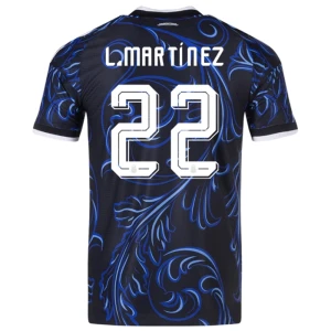 Maglia Calcio Argentina L. Martinez #22 Mondiali 2026 Trasferta Uomo
