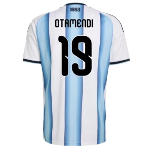 Maglia Calcio Argentina Otamendi #19 Mondiali 2026 Prima Uomo