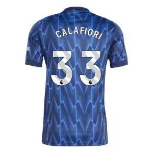 Maglia Calcio Arsenal FC 2025-26 Calafiori #33 Trasferta Uomo