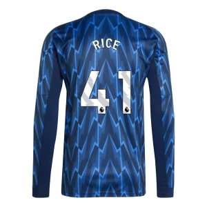 Maglia Calcio Arsenal FC 2025-26 Declan Rice #41 Trasferta Uomo Manica Lunga