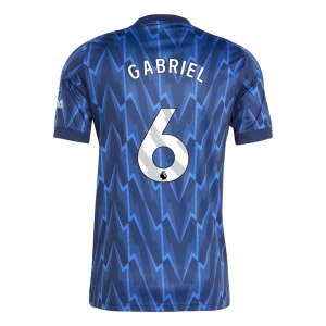 Maglia Calcio Arsenal FC 2025-26 Gabriel Magalhães #6 Trasferta Uomo