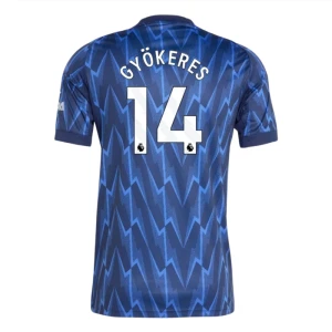 Maglia Calcio Arsenal FC 2025-26 Gyokeres #14 Trasferta Uomo