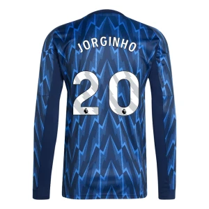 Maglia Calcio Arsenal FC 2025-26 Jorginho #20 Trasferta Uomo Manica Lunga