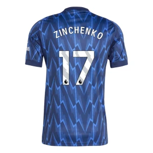 Maglia Calcio Arsenal FC 2025-26 Zinchenko #17 Trasferta Uomo