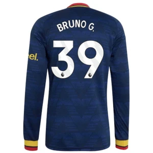 Maglia Calcio Arsenal FC 2026-27 Bruno Guimarães #39 Trasferta Uomo Manica Lunga