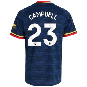 Maglia Calcio Arsenal FC 2026-27 Campbell #23 Trasferta Uomo
