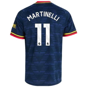 Maglia Calcio Arsenal FC 2026-27 Gabriel Martinelli #11 Trasferta Uomo