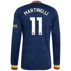 Maglia Calcio Arsenal FC 2026-27 Gabriel Martinelli #11 Trasferta Uomo Manica Lunga