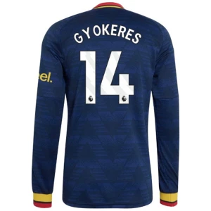 Maglia Calcio Arsenal FC 2026-27 Gyokeres #14 Trasferta Uomo Manica Lunga