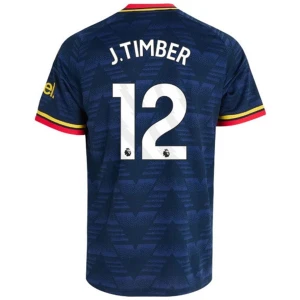 Maglia Calcio Arsenal FC 2026-27 J. Timber #12 Trasferta Uomo