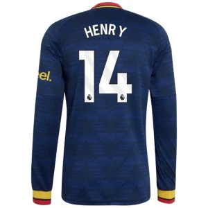 Maglia Calcio Arsenal FC 2026-27 Thierry Henry #14 Trasferta Uomo Manica Lunga