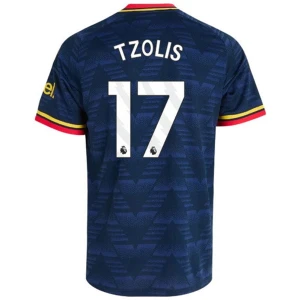 Maglia Calcio Arsenal FC 2026-27 Tzolis #17 Trasferta Uomo