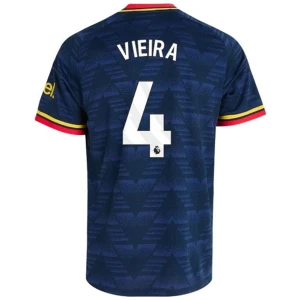 Maglia Calcio Arsenal FC 2026-27 Vieira #4 Trasferta Uomo
