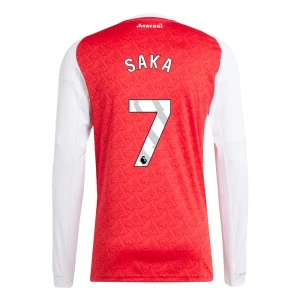 Maglia Calcio Arsenal FC Bukayo Saka #7 2025-26 Prima Uomo Manica Lunga
