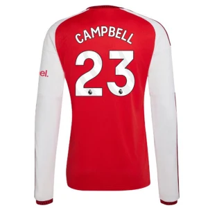 Maglia Calcio Arsenal FC Campbell #23 2026-27 Prima Uomo Manica Lunga