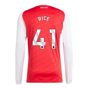 Maglia Calcio Arsenal FC Declan Rice #41 2025-26 Prima Uomo Manica Lunga