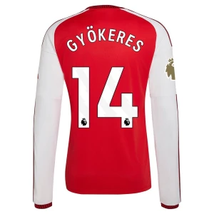 Maglia Calcio Arsenal FC Gyokeres #14 2026-27 Prima Uomo Manica Lunga