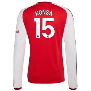 Maglia Calcio Arsenal FC Konsa #15 2026-27 Prima Uomo Manica Lunga