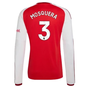 Maglia Calcio Arsenal FC Mosquera #3 2026-27 Prima Uomo Manica Lunga