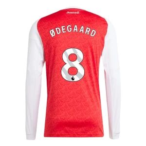 Maglia Calcio Arsenal FC Odegaard #8 2025-26 Prima Uomo Manica Lunga