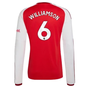 Maglia Calcio Arsenal FC Williamson #6 2026-27 Prima Uomo Manica Lunga