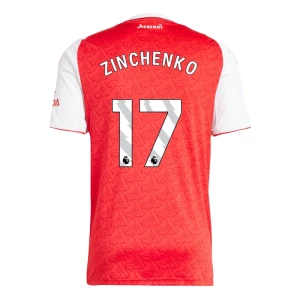 Maglia Calcio Arsenal FC Zinchenko #17 2025-26 Prima Uomo