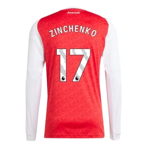 Maglia Calcio Arsenal FC Zinchenko #17 2025-26 Prima Uomo Manica Lunga