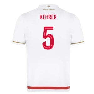 Maglia Calcio AS Monaco Kehrer #5 2025-26 Prima Uomo