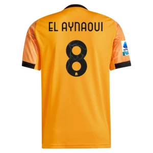Maglia Calcio AS Roma 2025-26 El Ayanoui #8 Trasferta Uomo