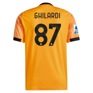 Maglia Calcio AS Roma 2025-26 Ghilradi #87 Trasferta Uomo