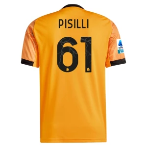 Maglia Calcio AS Roma 2025-26 Pisilli #61 Trasferta Uomo