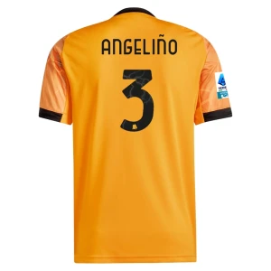 Maglia Calcio AS Roma Angelino 3 2025-26 Home 2025-26 Trasferta Uomo