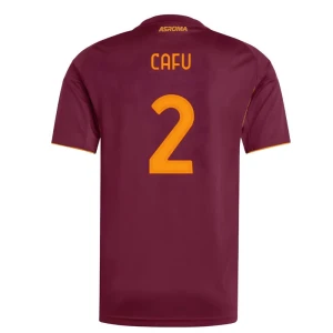 Maglia Calcio AS Roma Cafu #2 2025-26 Prima Uomo
