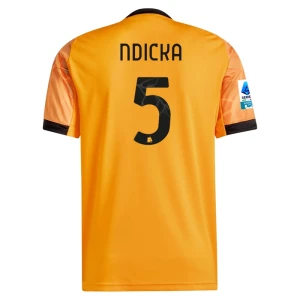Maglia Calcio AS Roma Ndicka 5 2025-26 Home 2025-26 Trasferta Uomo