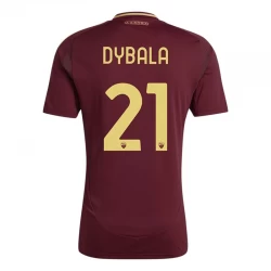 Maglia Calcio AS Roma Paulo Dybala #21 2024-25 Prima Uomo