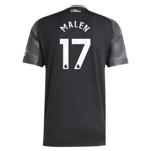 Maglia Calcio Aston Villa 2025-26 Donyell Malen #17 Trasferta Uomo