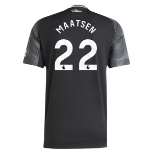 Maglia Calcio Aston Villa 2025-26 Maatsen #22 Trasferta Uomo