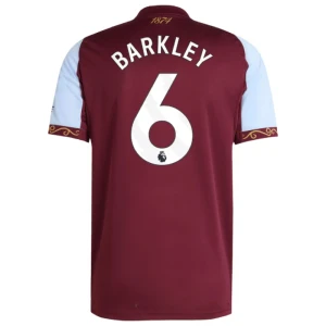 Maglia Calcio Aston Villa Barkley #6 2025-26 Prima Uomo