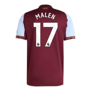 Maglia Calcio Aston Villa Donyell Malen #17 2025-26 Prima Uomo