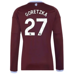 Maglia Calcio Aston Villa Leon Goretzka #27 2026-27 Prima Uomo Manica Lunga