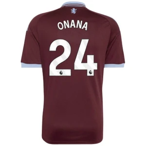 Maglia Calcio Aston Villa Onana #24 2026-27 Prima Uomo