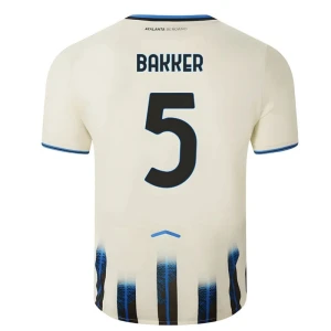 Maglia Calcio Atalanta BC 2025-26 Bakker #5 Trasferta Uomo
