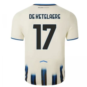 Maglia Calcio Atalanta BC 2025-26 De Ketelaere #17 Trasferta Uomo