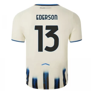Maglia Calcio Atalanta BC 2025-26 Ederson #13 Trasferta Uomo