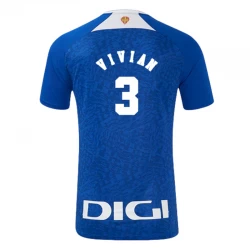 Maglia Calcio Athletic Club Bilbao 2024-25 Vivian #3 Trasferta Uomo