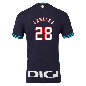 Maglia Calcio Athletic Club Bilbao 2025-26 Canales #28 Trasferta Uomo