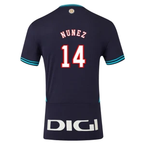 Maglia Calcio Athletic Club Bilbao 2025-26 Nunez #14 Trasferta Uomo
