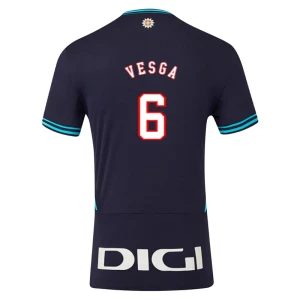 Maglia Calcio Athletic Club Bilbao 2025-26 Vesga #6 Trasferta Uomo